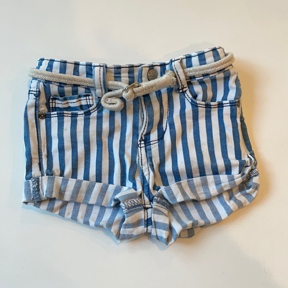 2T Mayoral striped denim shorts - Picture 1 of 3